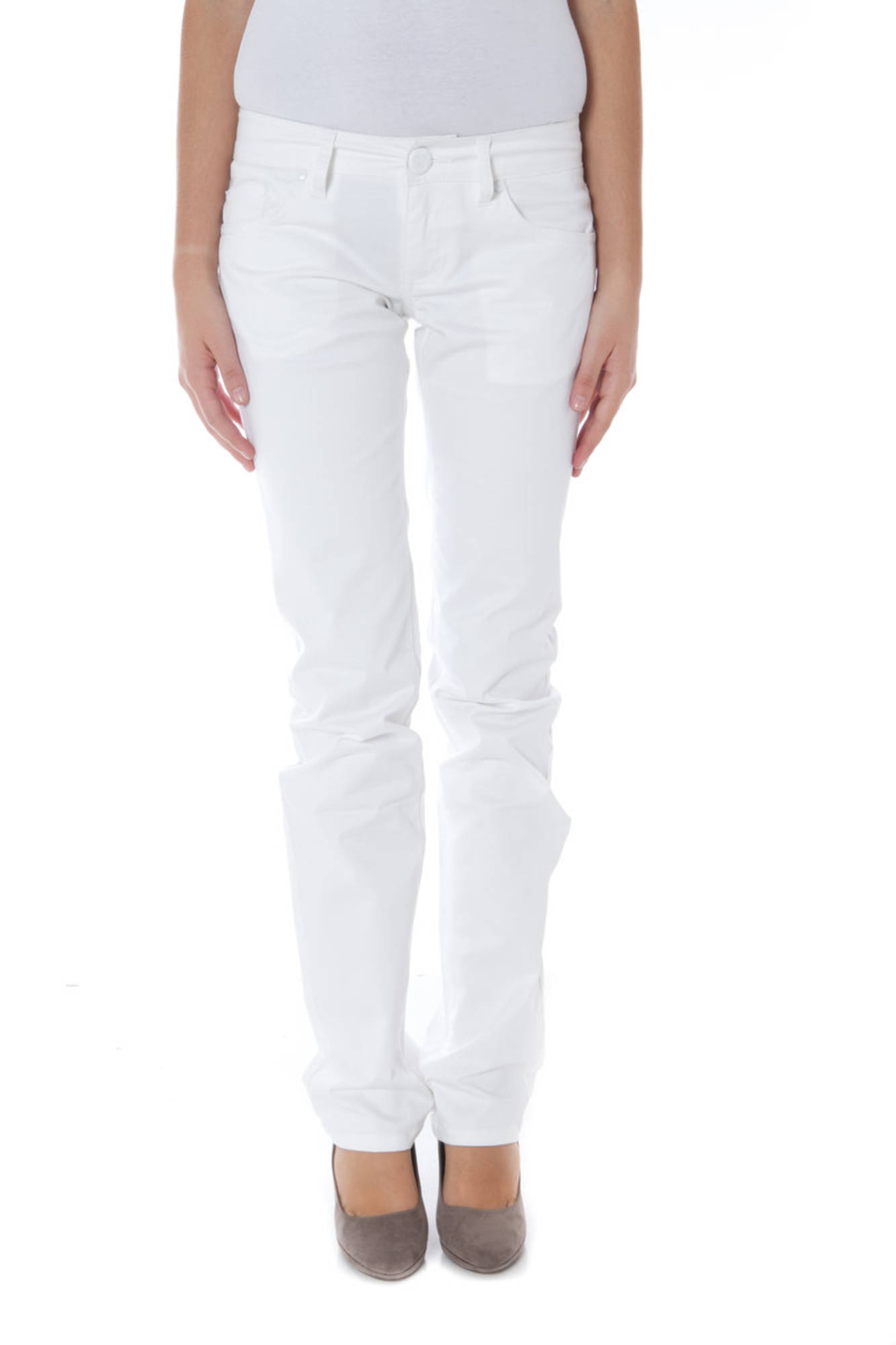 phardpantalonedonnabianco_1 PHARD WHITE WOMAN TROUSERS - Image 1