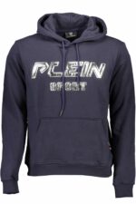 PLEIN SPORT SWEATSHIRT WITHOUT ZIP MEN BLUE