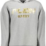 PLEIN SPORT SWEATSHIRT WITHOUT ZIP MAN GRAY