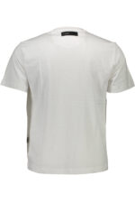 PLEIN SPORT WHITE MEN'S SHORT SLEEVE T-SHIRT - Image 2