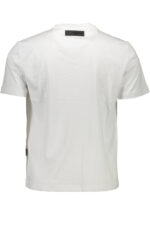 PLEIN SPORT WHITE MEN'S SHORT SLEEVE T-SHIRT - Image 2