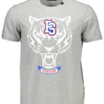 PLEIN SPORT SHORT SLEEVE T-SHIRT MEN GREY