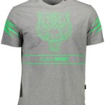 PLEIN SPORT SHORT SLEEVE T-SHIRT MEN GREY