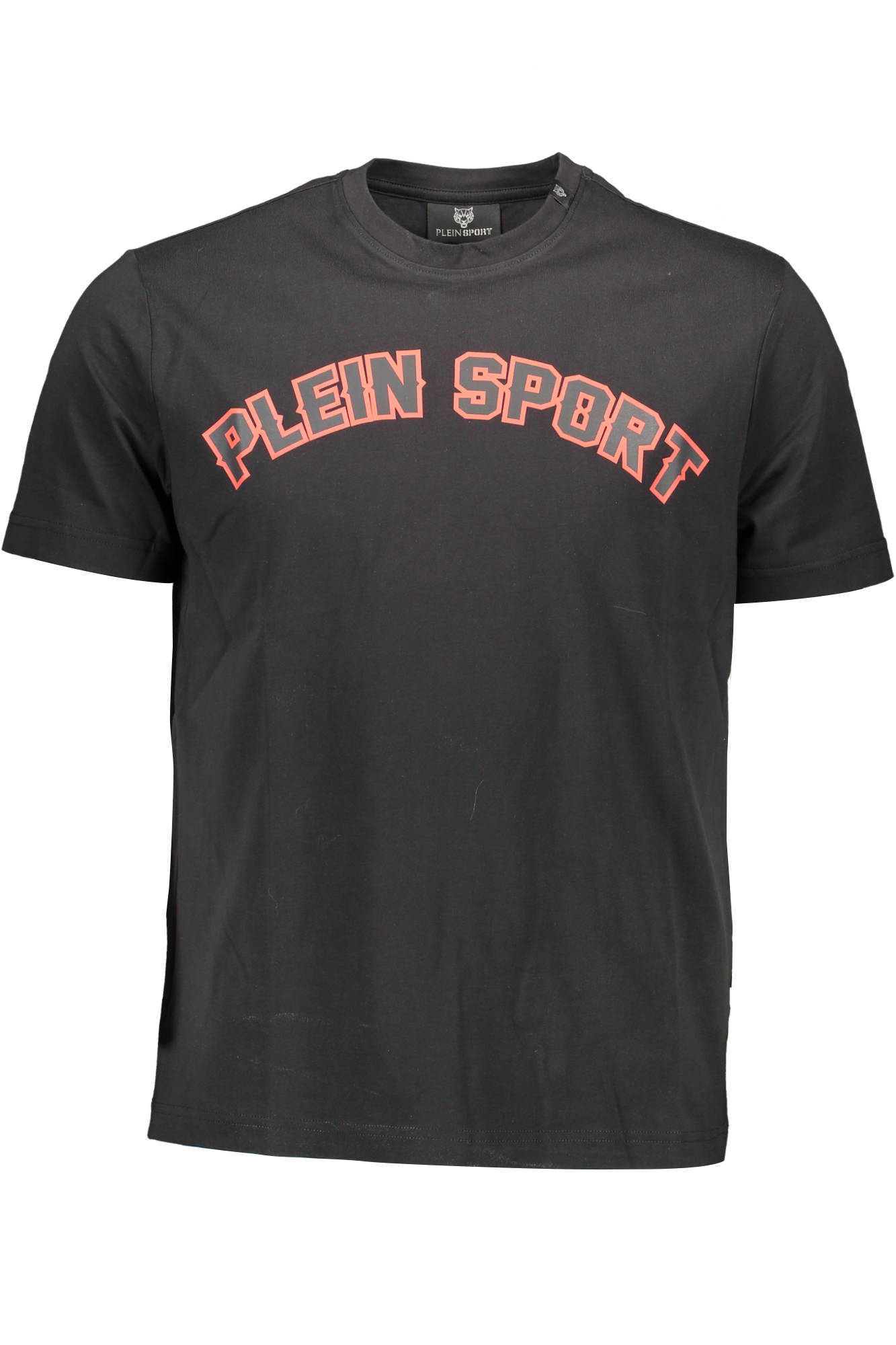 pleinsportt-shirtmanichecorteuomonero_1 PLEIN SPORT SHORT SLEEVE T-SHIRT MEN BLACK - Image 1