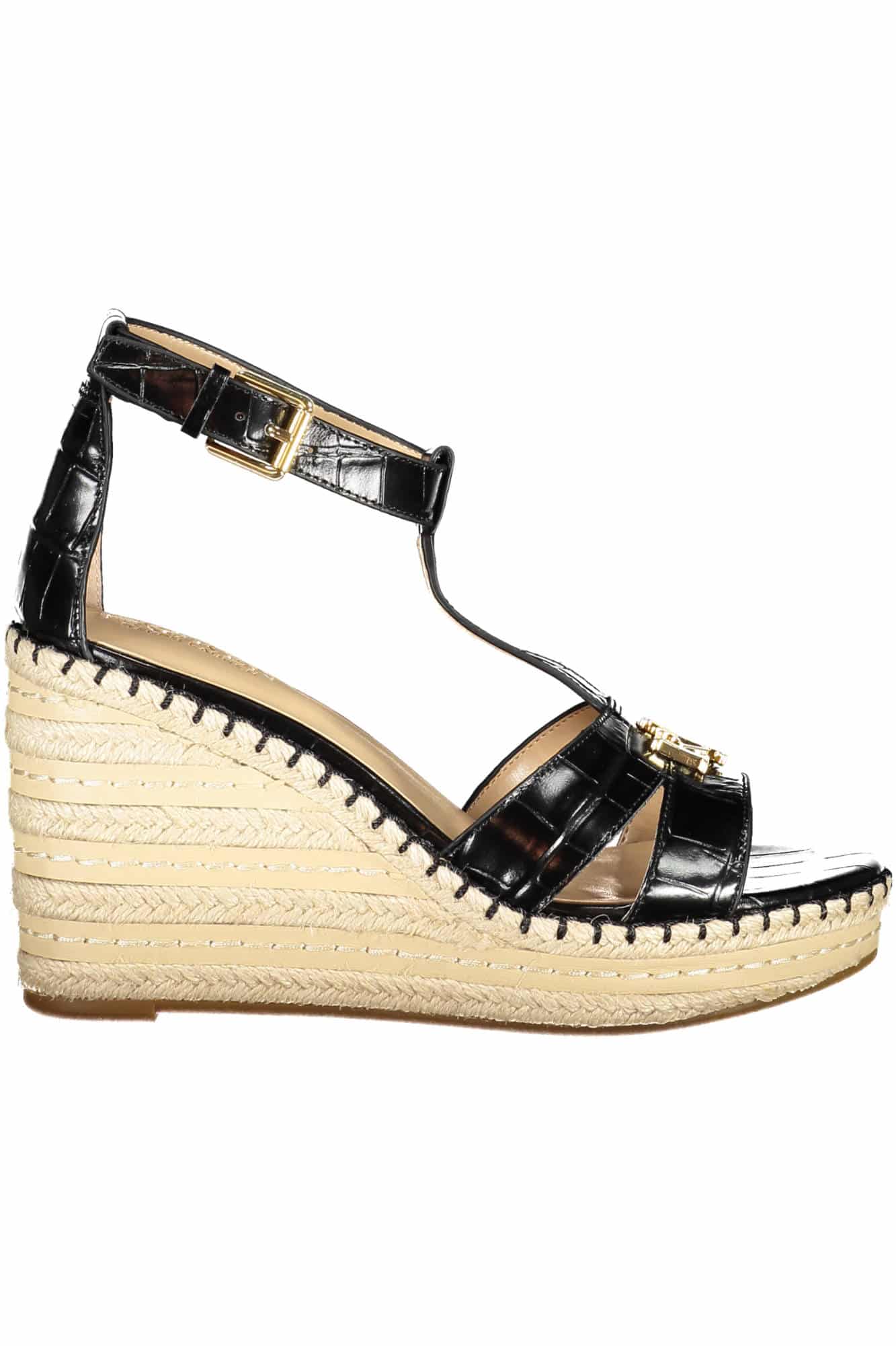 ralphlaurencalzaturasandalodonnanero_1 RALPH LAUREN SHOE SANDAL WOMAN BLACK - Image 1