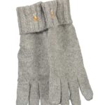 RALPH LAUREN MEN'S GRAY GLOVES