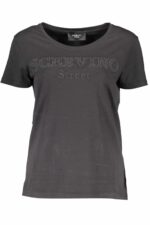 SCERVINO STREET WOMEN'S SHORT SLEEVE T-SHIRT BLACK