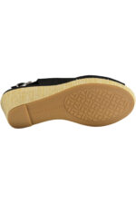 TOMMY HILFIGER WOMEN'S SANDAL FOOTWEAR BLACK - Image 2