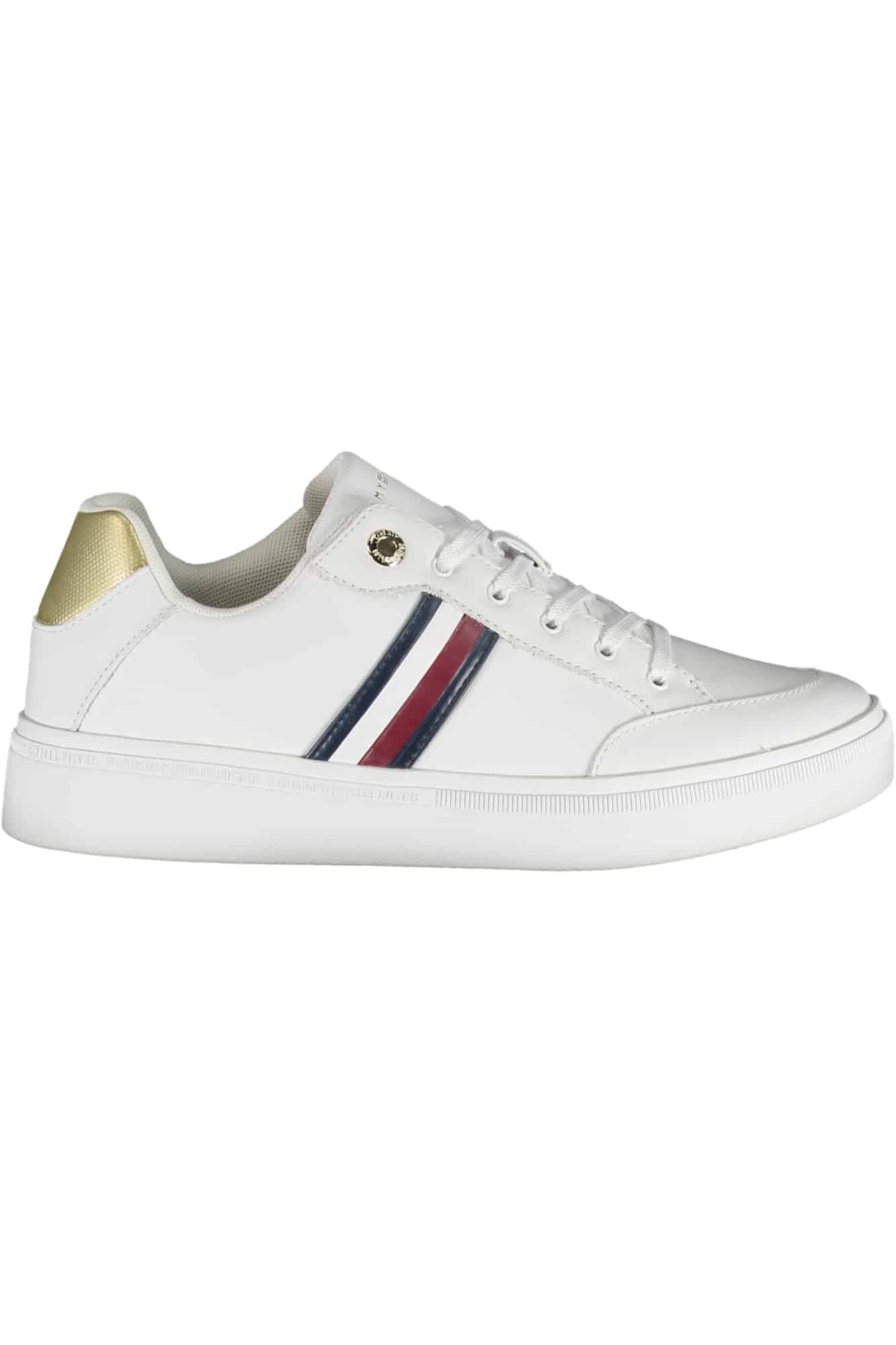 tommyhilfigercalzaturasportivadonnabianco_1 TOMMY HILFIGER WHITE WOMEN'S SPORTS SHOES - Image 1