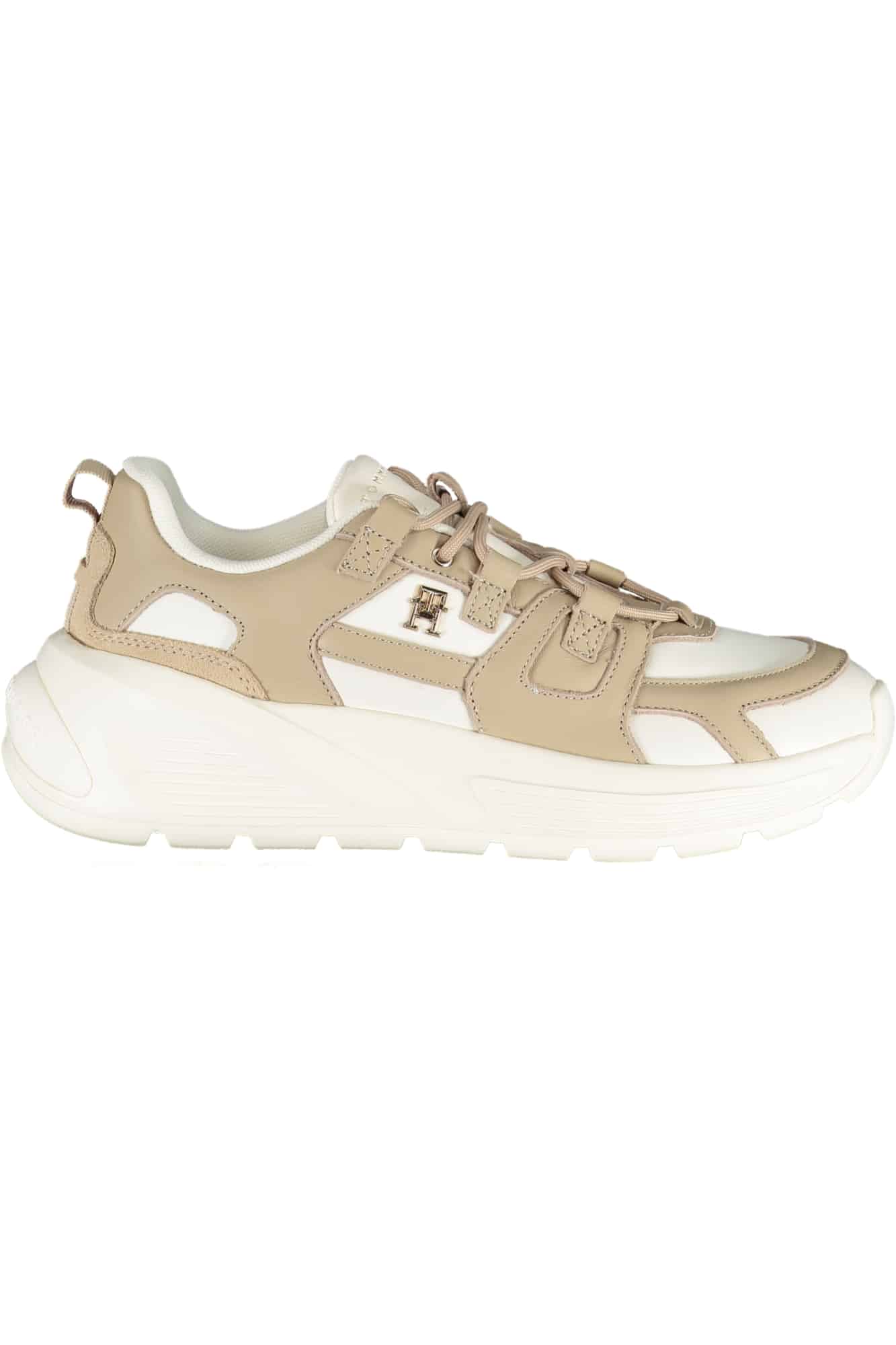 tommyhilfigercalzaturasportivadonnabianco_1 TOMMY HILFIGER WHITE WOMEN'S SPORTS SHOES - Image 1