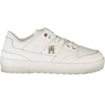 TOMMY HILFIGER WHITE WOMEN'S SPORTS SHOES