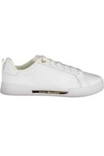TOMMY HILFIGER WHITE WOMEN'S SPORTS SHOES