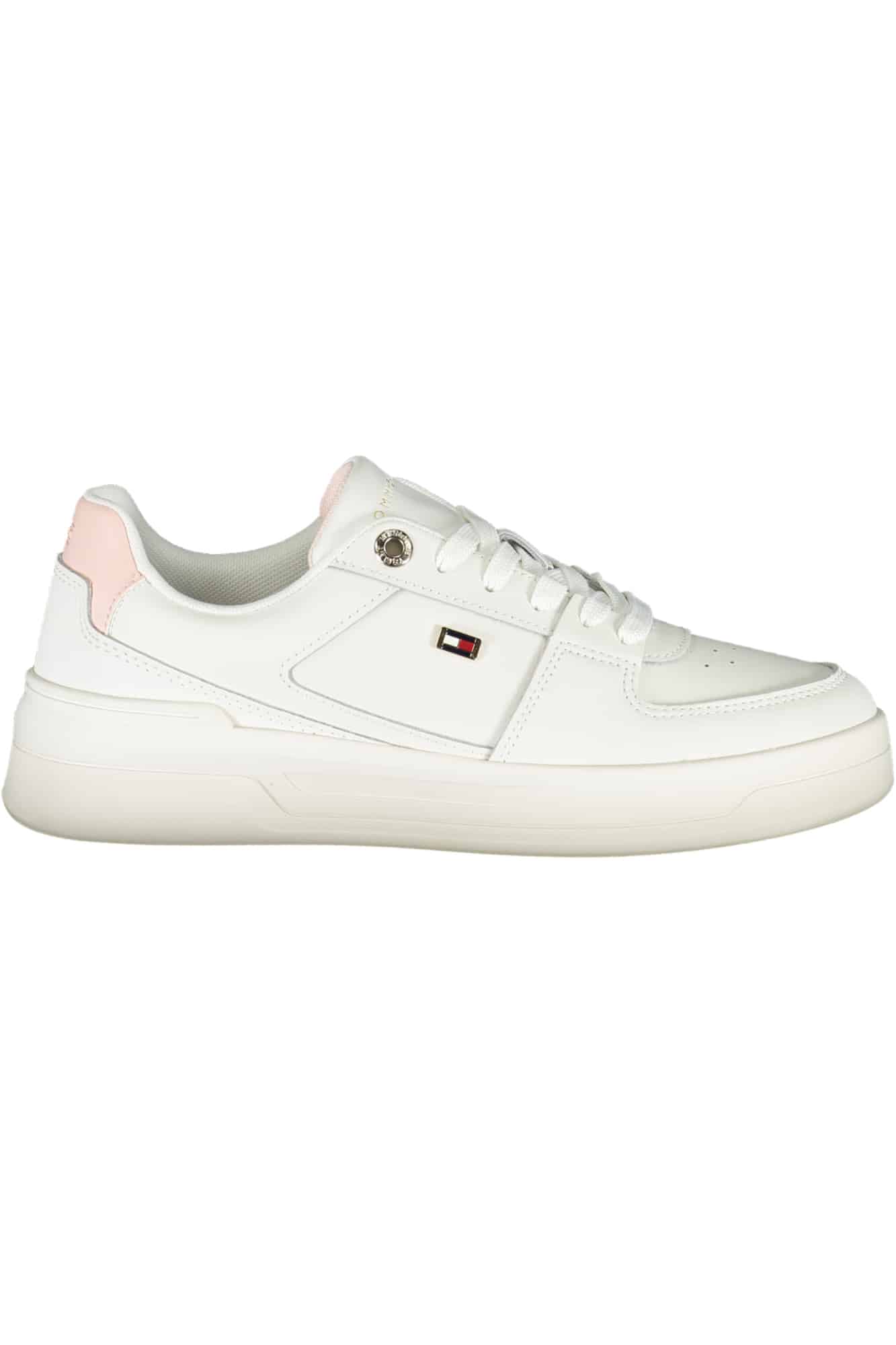 tommyhilfigercalzaturasportivadonnabianco_1 TOMMY HILFIGER WHITE WOMEN'S SPORTS SHOES - Image 1