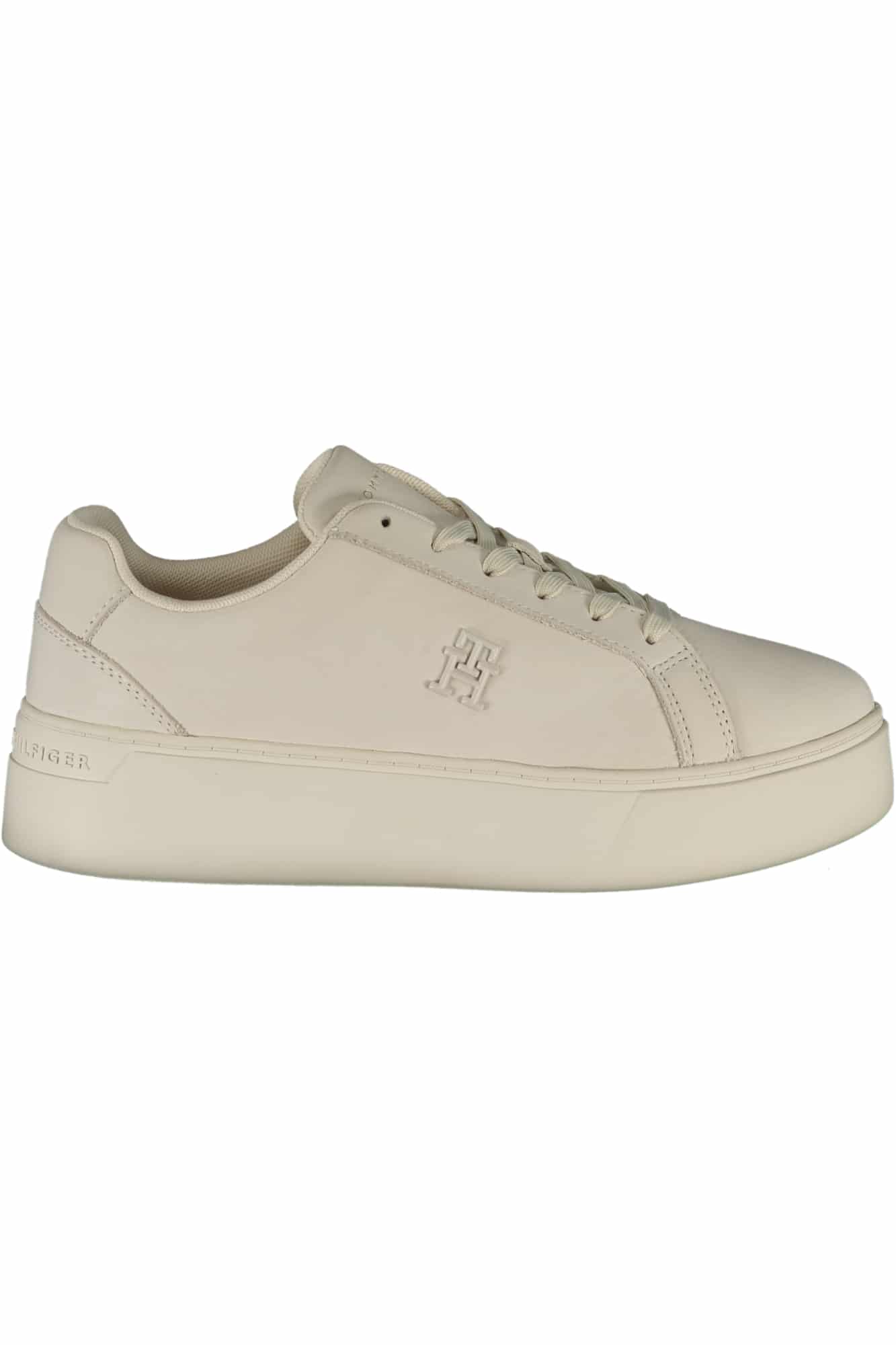 tommyhilfigercalzaturasportivadonnabianco_1 TOMMY HILFIGER WHITE WOMEN'S SPORTS SHOES - Image 1