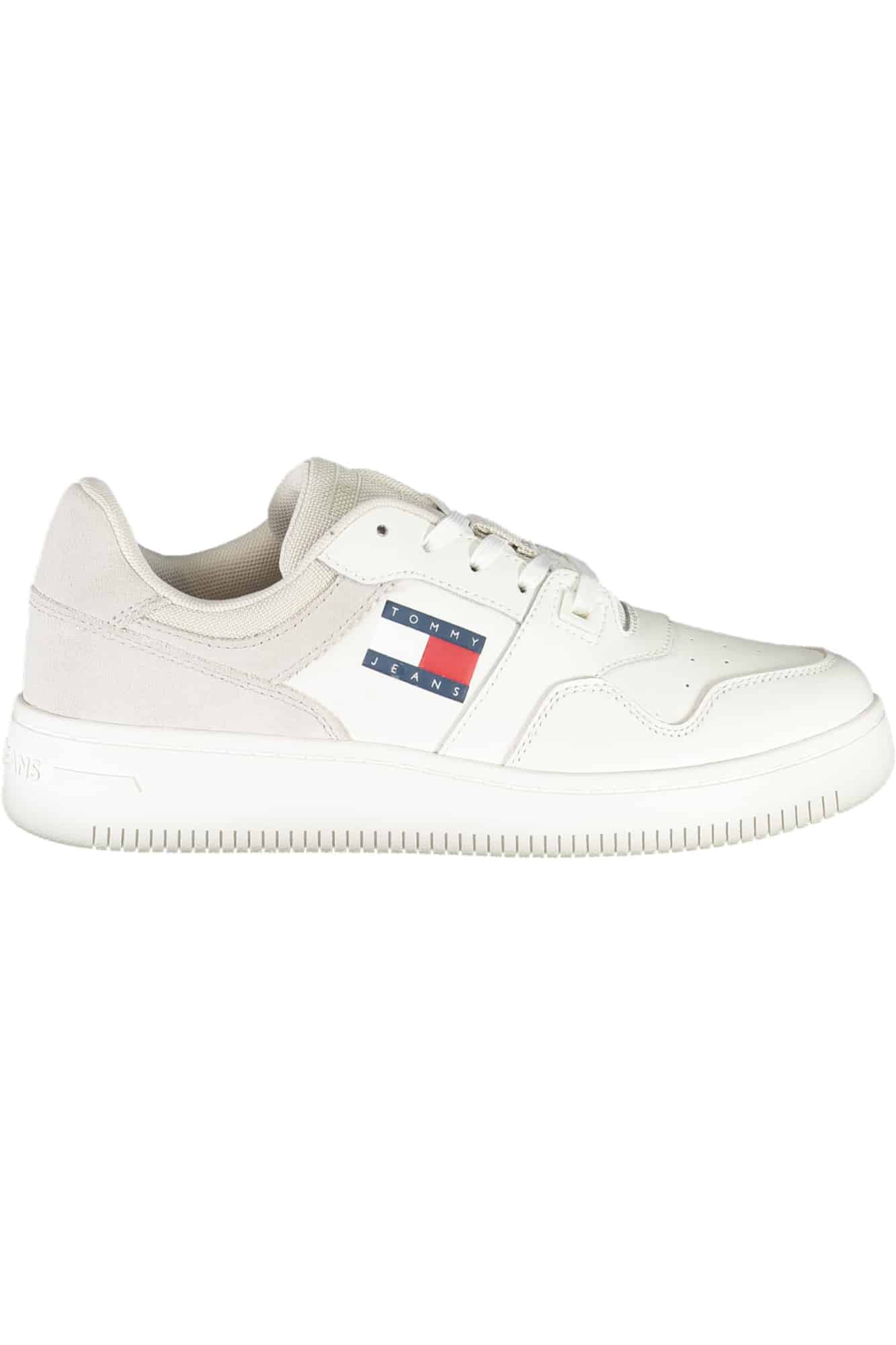 tommyhilfigercalzaturasportivadonnabianco_1 TOMMY HILFIGER WHITE WOMEN'S SPORTS SHOES - Image 1