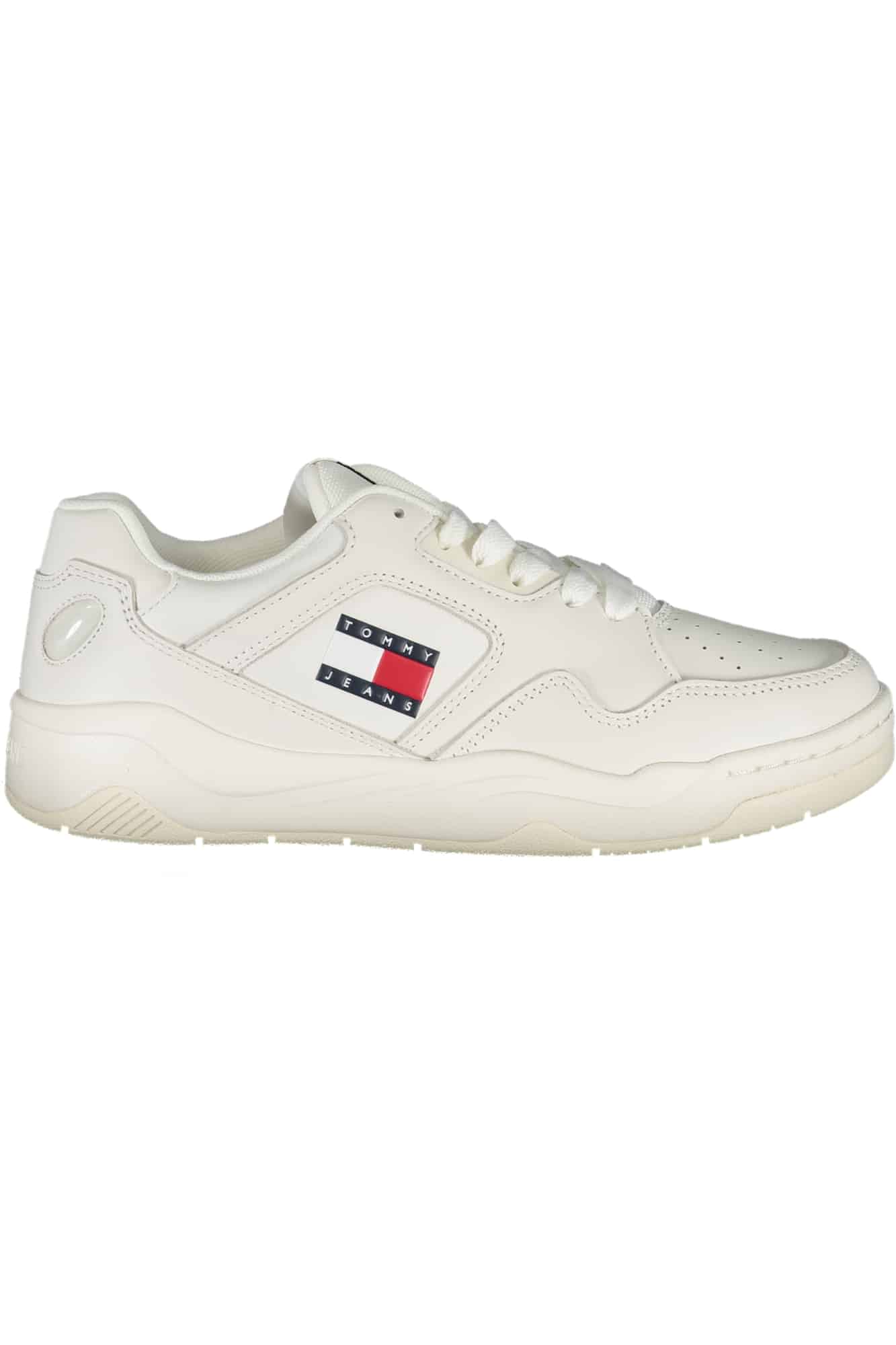 tommyhilfigercalzaturasportivadonnabianco_1 TOMMY HILFIGER WHITE WOMEN'S SPORTS SHOES - Image 1