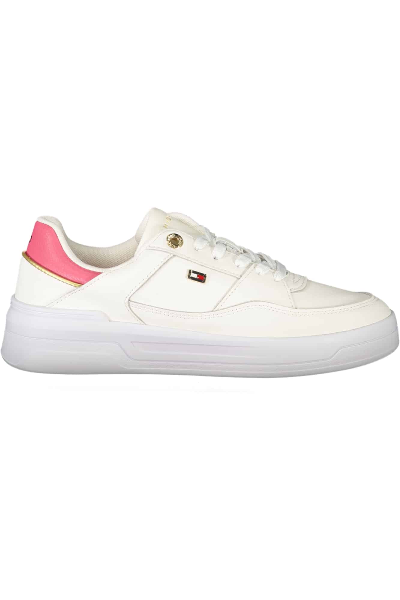 tommyhilfigercalzaturasportivadonnabianco_1 TOMMY HILFIGER WOMEN'S SPORTS SHOES WHITE - Image 1