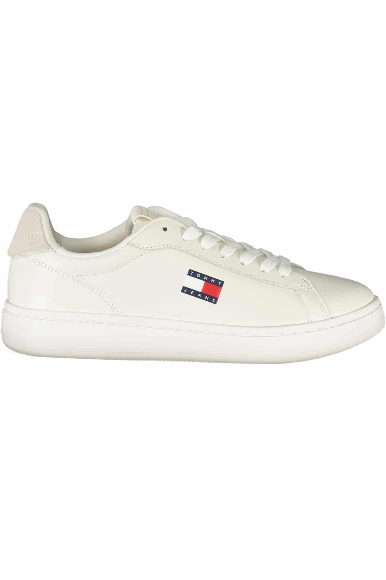 tommyhilfigercalzaturasportivadonnabianco_1 TOMMY HILFIGER WOMEN'S WHITE SPORTS SHOES - Image 1