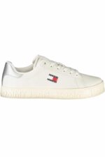 TOMMY HILFIGER WOMEN'S WHITE SPORTS SHOES