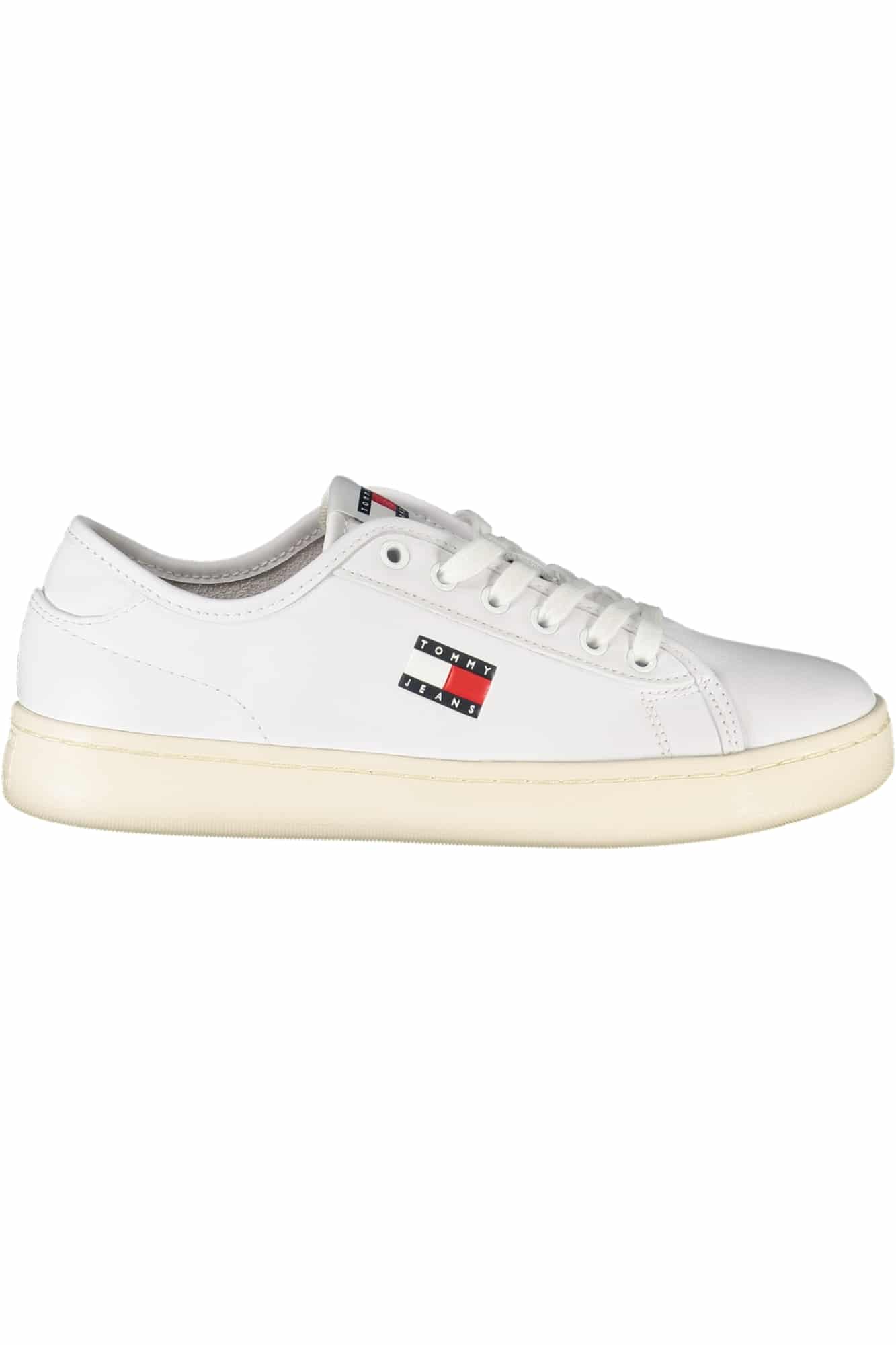 tommyhilfigercalzaturasportivadonnabianco_1 TOMMY HILFIGER WOMEN'S WHITE SPORTS SHOES - Image 1