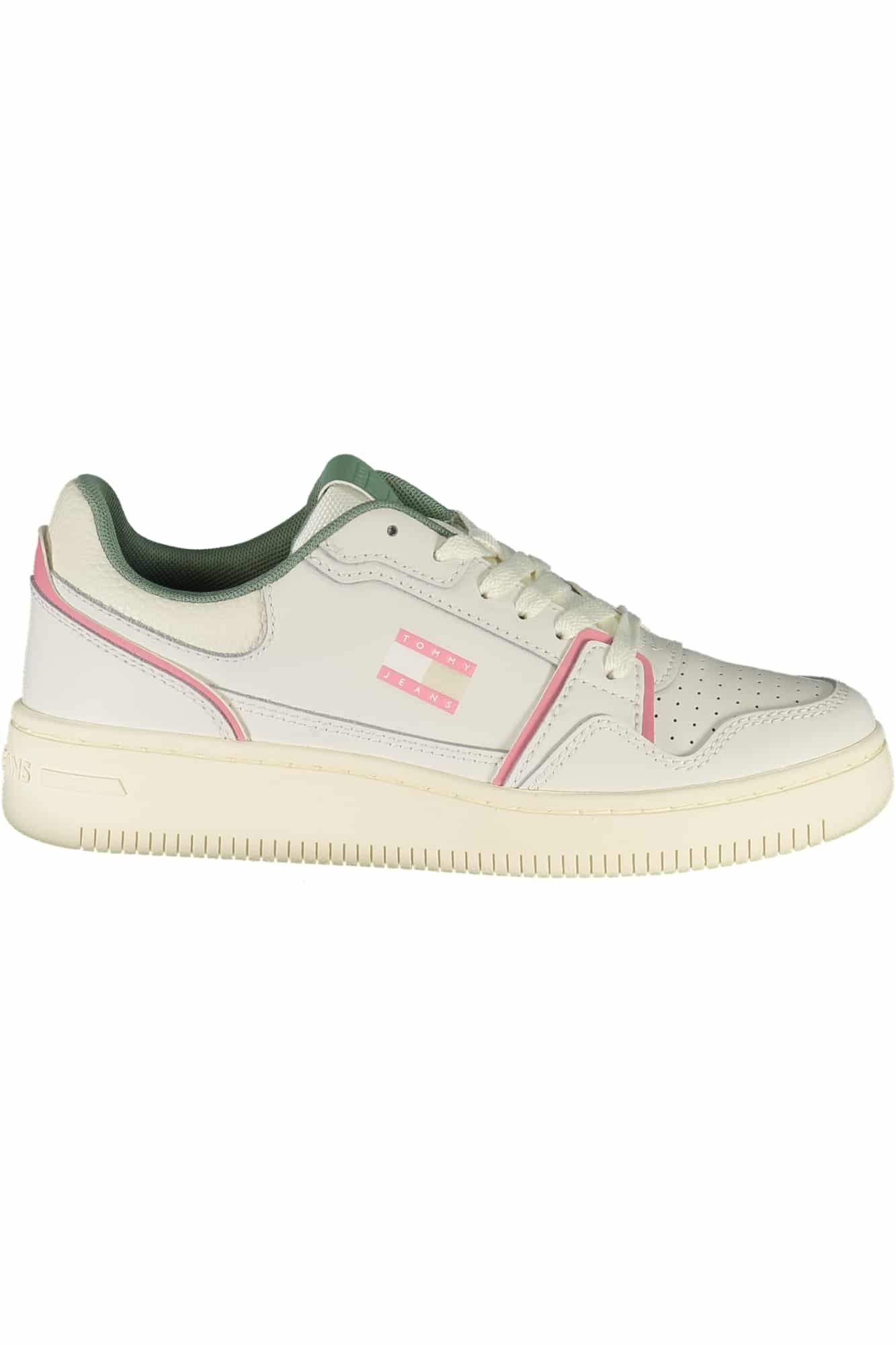 tommyhilfigercalzaturasportivadonnabianco_1 TOMMY HILFIGER WOMEN'S WHITE SPORTS SHOES - Image 1