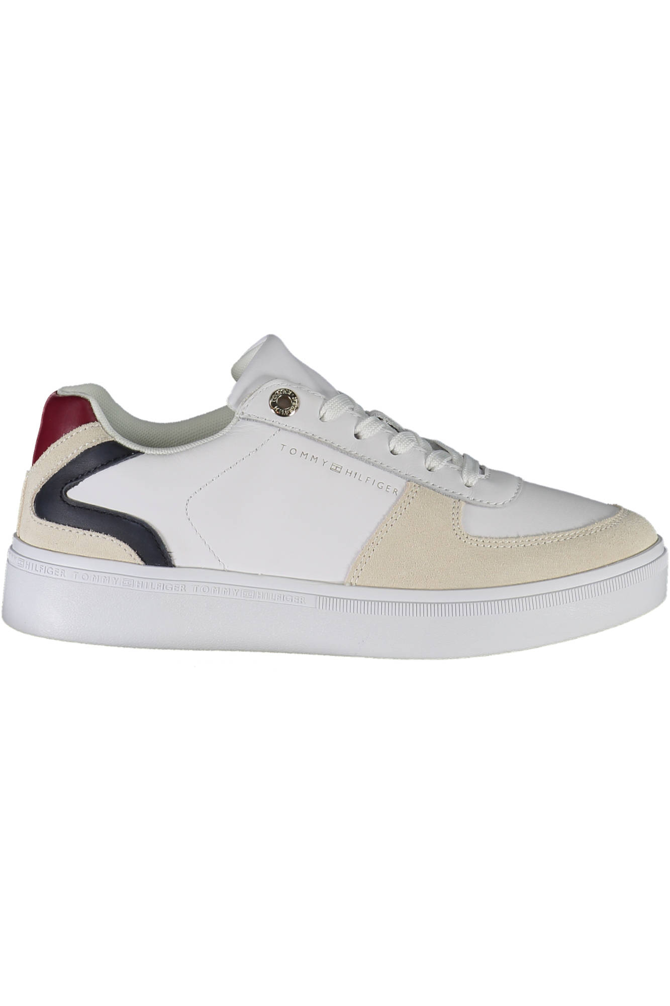 tommyhilfigercalzaturasportivadonnabianco_1 TOMMY HILFIGER WOMEN'S SPORT SHOES WHITE - Image 1