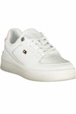 TOMMY HILFIGER WHITE WOMEN'S SPORTS SHOES - Image 2