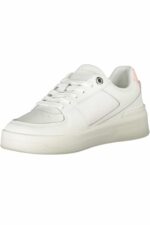 TOMMY HILFIGER WHITE WOMEN'S SPORTS SHOES - Image 3