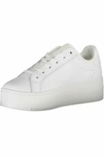 TOMMY HILFIGER WHITE WOMEN'S SPORTS SHOES - Image 3