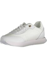 TOMMY HILFIGER WHITE WOMEN'S SPORTS SHOES - Image 3