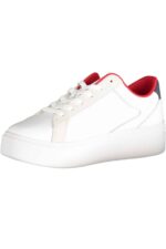 TOMMY HILFIGER WHITE WOMEN'S SPORTS SHOES - Image 3