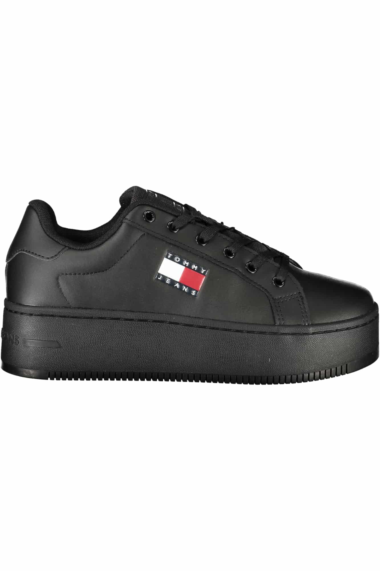 tommyhilfigercalzaturasportivadonnanero_1 TOMMY HILFIGER WOMEN'S SPORTS FOOTWEAR BLACK - Image 1