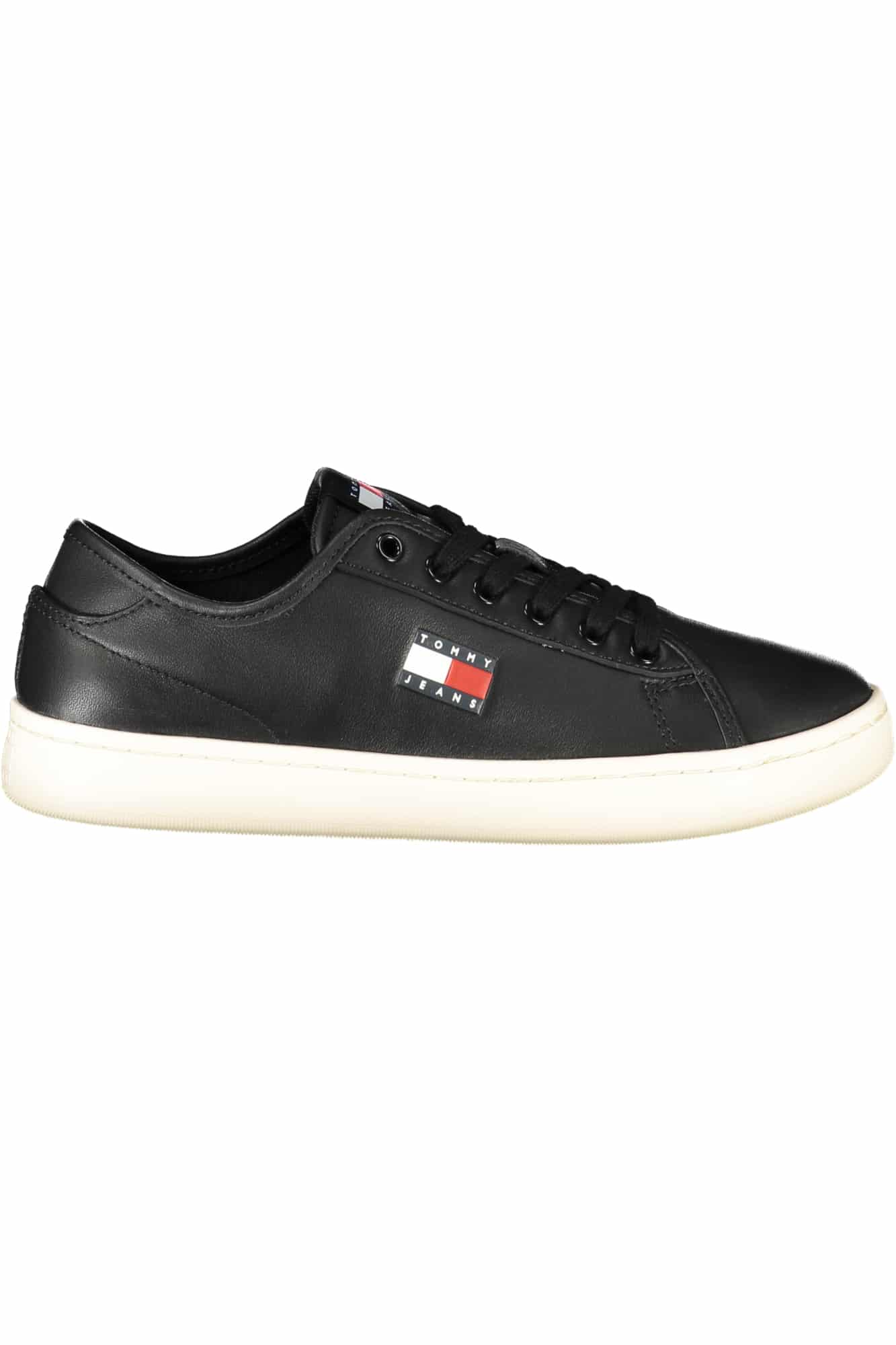 tommyhilfigercalzaturasportivadonnanero_1 TOMMY HILFIGER WOMEN'S BLACK SPORTS SHOES - Image 1