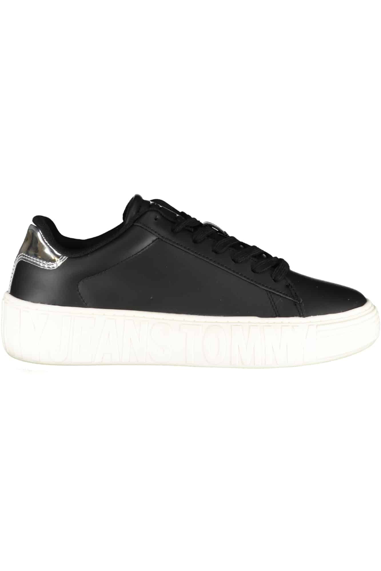 tommyhilfigercalzaturasportivadonnanero_1 TOMMY HILFIGER BLACK WOMEN'S SPORTS SHOES - Image 1