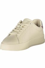 TOMMY HILFIGER MEN'S BEIGE SPORTS SHOES - Image 3