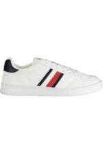 TOMMY HILFIGER WHITE MEN'S SPORTS SHOES