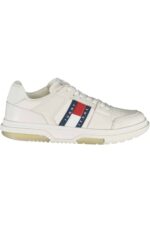 TOMMY HILFIGER MEN'S WHITE SPORTS SHOES
