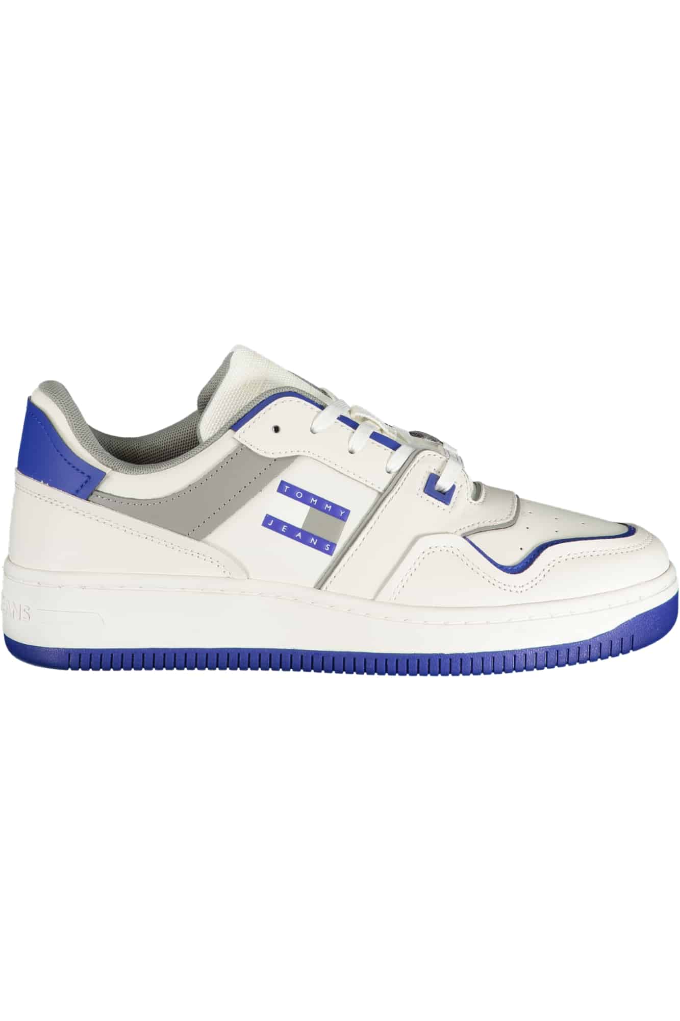 tommyhilfigercalzaturasportivauomobianco_1 TOMMY HILFIGER MEN'S SPORTS SHOES WHITE - Image 1