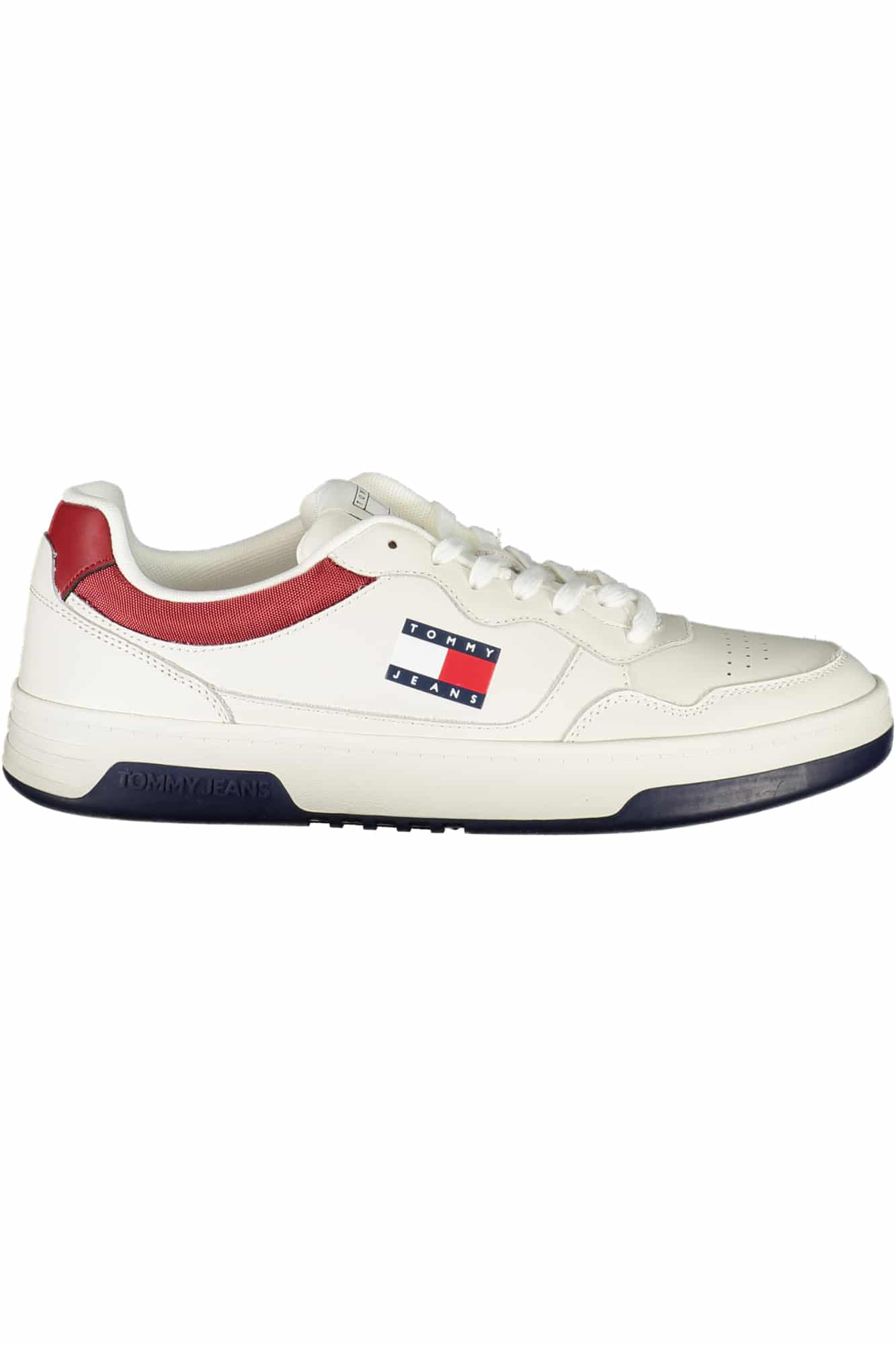 tommyhilfigercalzaturasportivauomobianco_1 TOMMY HILFIGER MEN'S SPORTS SHOES WHITE - Image 1