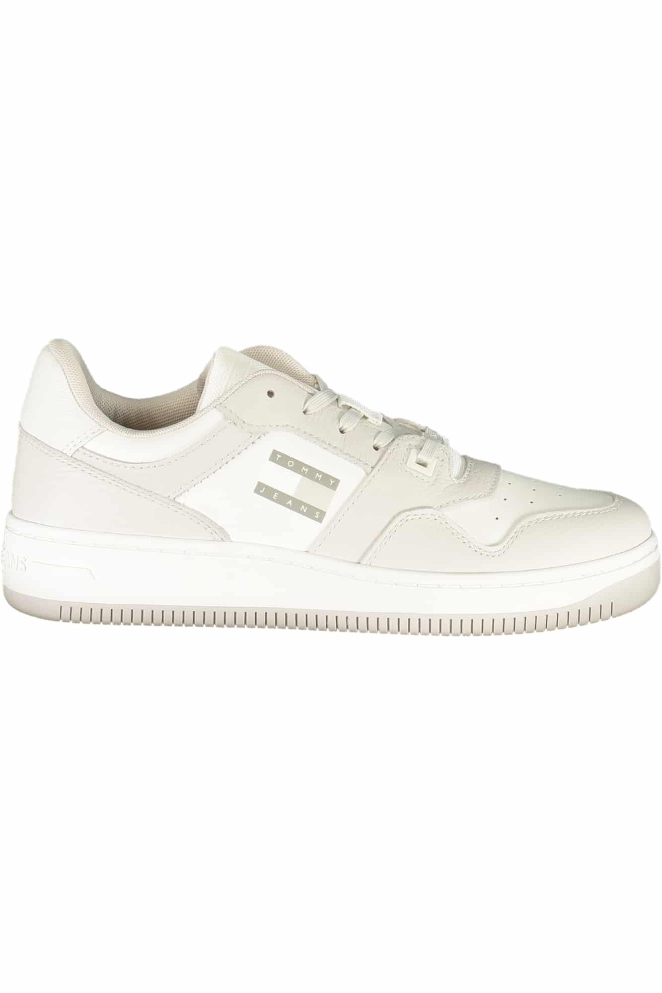 tommyhilfigercalzaturasportivauomobianco_1 TOMMY HILFIGER MEN'S SPORTS SHOES WHITE - Image 1