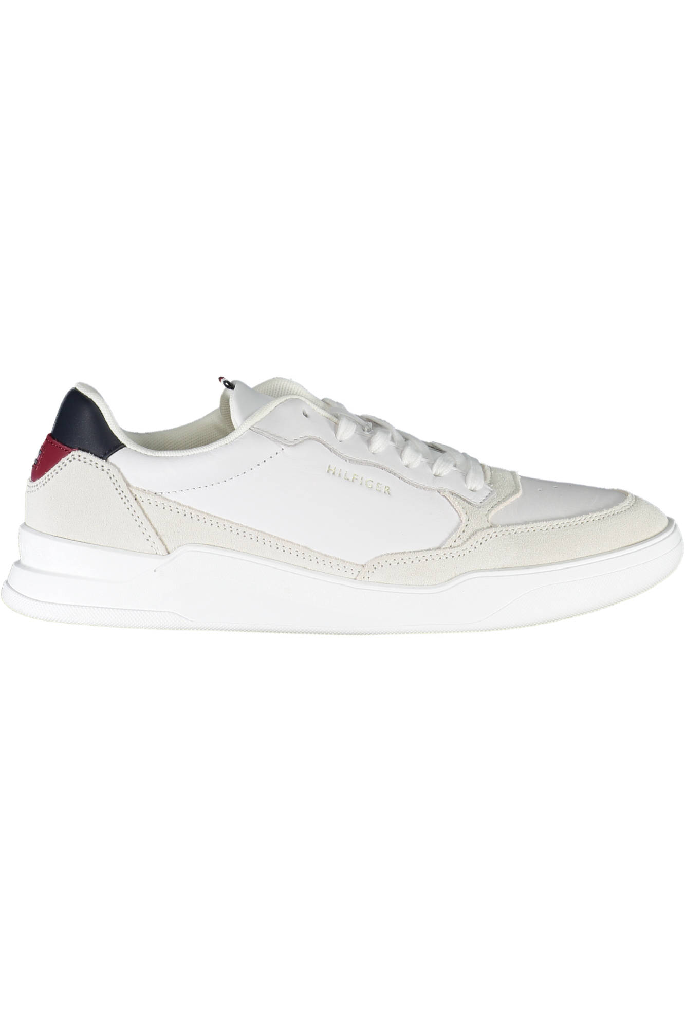 tommyhilfigercalzaturasportivauomobianco_1 TOMMY HILFIGER MEN'S SPORTS SHOES WHITE - Image 1
