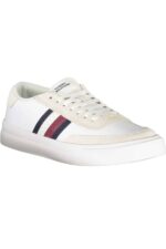 TOMMY HILFIGER MEN'S WHITE SPORTS SHOES - Image 2