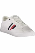 TOMMY HILFIGER MEN'S WHITE SPORTS SHOES - Image 2