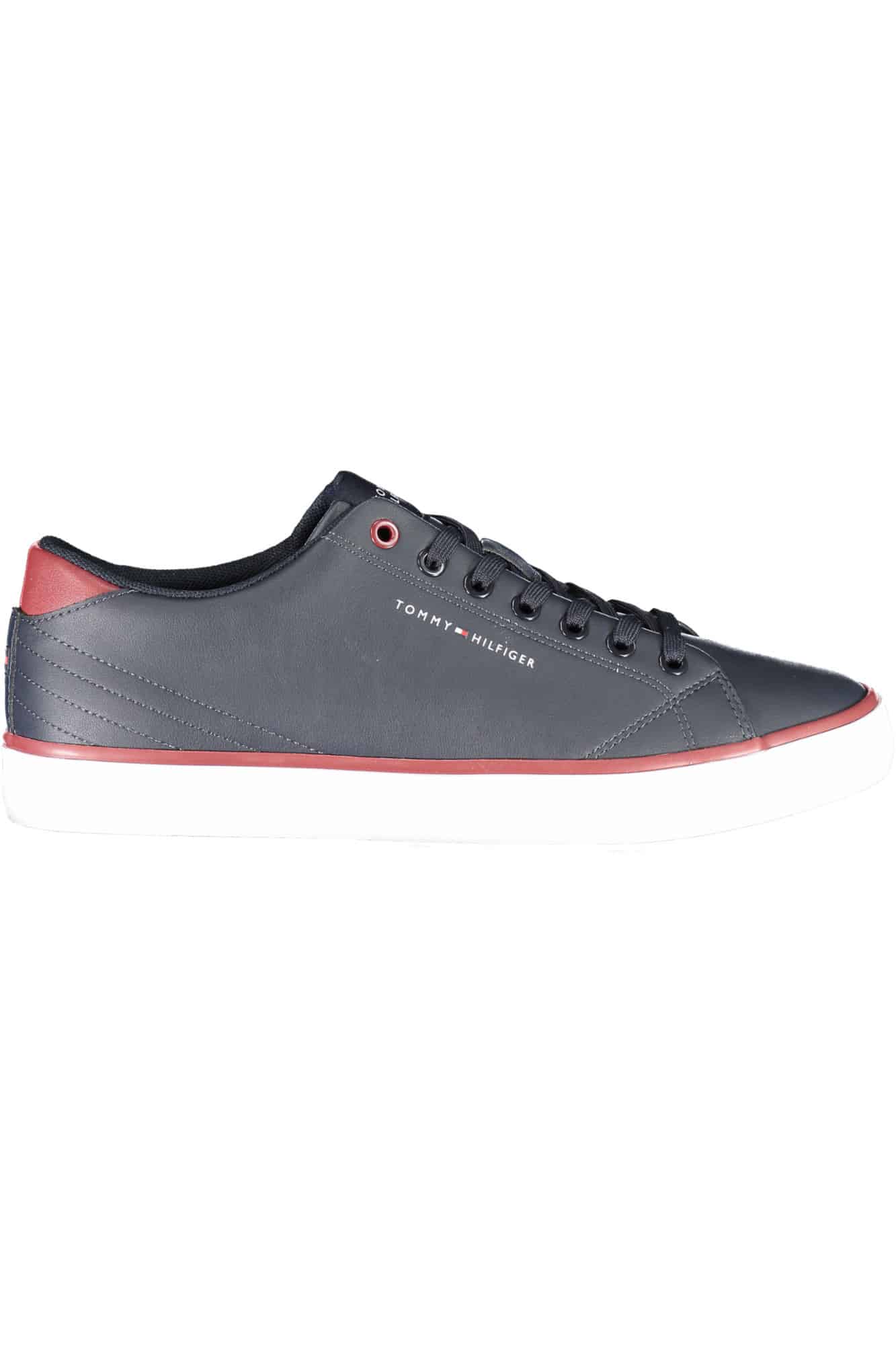 tommyhilfigercalzaturasportivauomoblu_1 TOMMY HILFIGER BLUE MEN'S SPORTS SHOES - Image 1