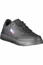 TOMMY HILFIGER MEN'S SPORTS SHOES BLACK - Image 2