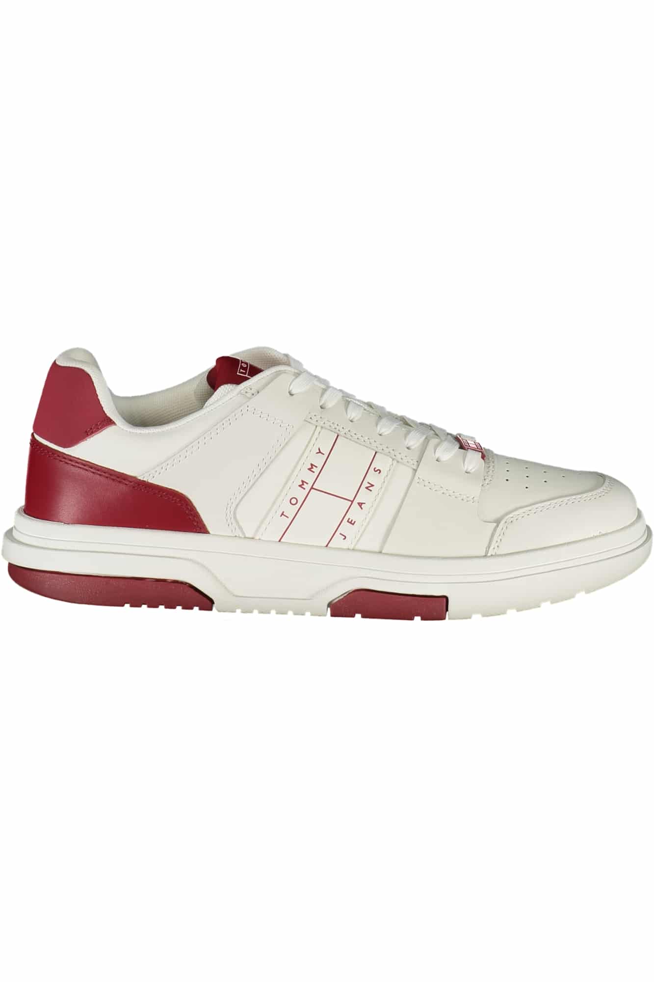 tommyhilfigercalzaturasportivauomorosso_1 TOMMY HILFIGER MEN'S SPORTS SHOES RED - Image 1