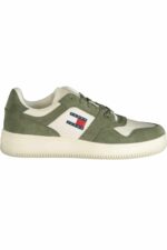 TOMMY HILFIGER GREEN MEN'S SPORTS SHOES
