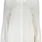 TOMMY HILFIGER WOMEN'S LONG SLEEVE SHIRT WHITE