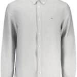 TOMMY HILFIGER LONG SLEEVE SHIRT MEN GREY