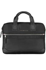 TOMMY HILFIGER BLACK MAN BRIEFCASE